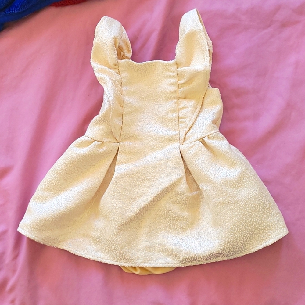 Gold Janie and Jack dress